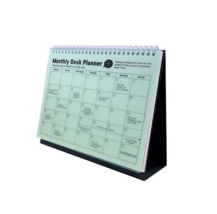 สมุดแพลนเนอร์แบบตั้งโต๊ะ Ropamoda month Desk planner สีเขียว_5